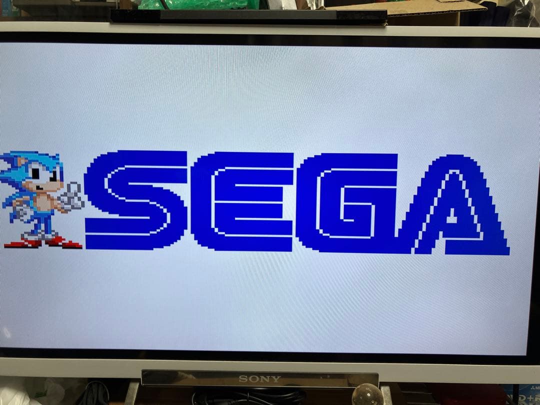 HDMIテレビ出力機能付、IPS液晶搭載カスタムゲームギア本体