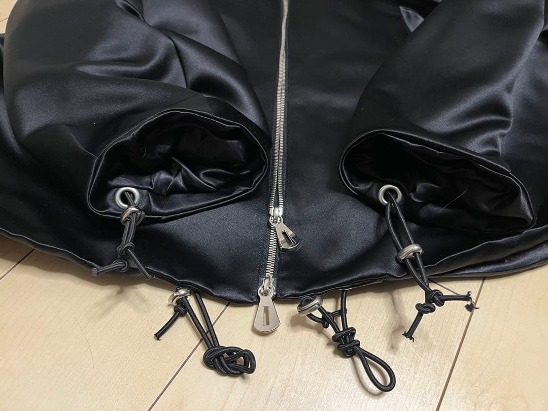 ITTI×Lui's MA-1 ブルゾン　オーバーサイズ　サテン　イッチ　ルイス