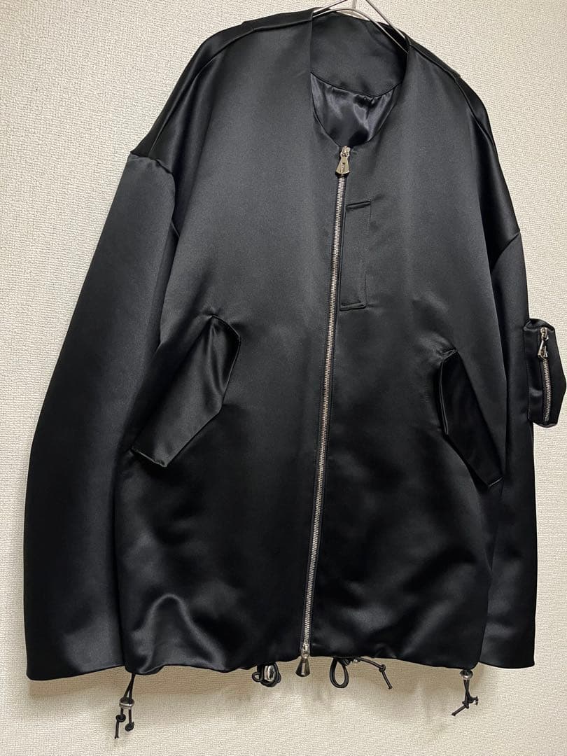 ITTI×Lui's MA-1 ブルゾン　オーバーサイズ　サテン　イッチ　ルイス