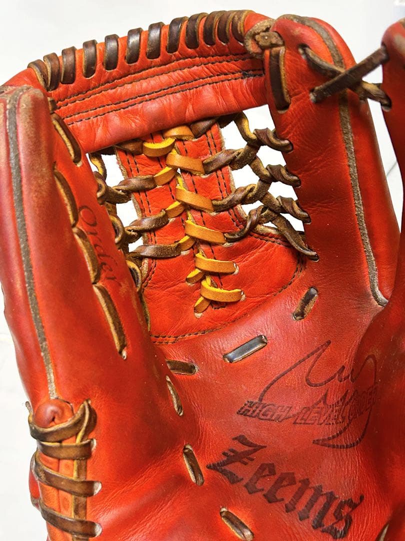 ★即戦力!!オーダーグローブ★ジームス 硬式 内野用 オイルメンテ済