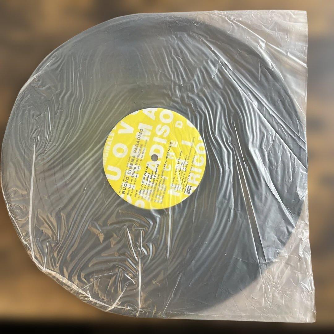 〈LP盤サントラ＞映画ニューシネマパラダイス　　音楽エンニオモリコーネ