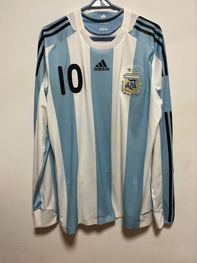 2008 アルゼンチン代表 メッシ プレイヤーズバージョン ユニフォーム
