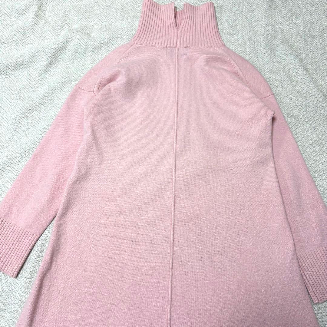 SEVEN TEN by MIHO KAWAHITO ニットワンピース ピンク