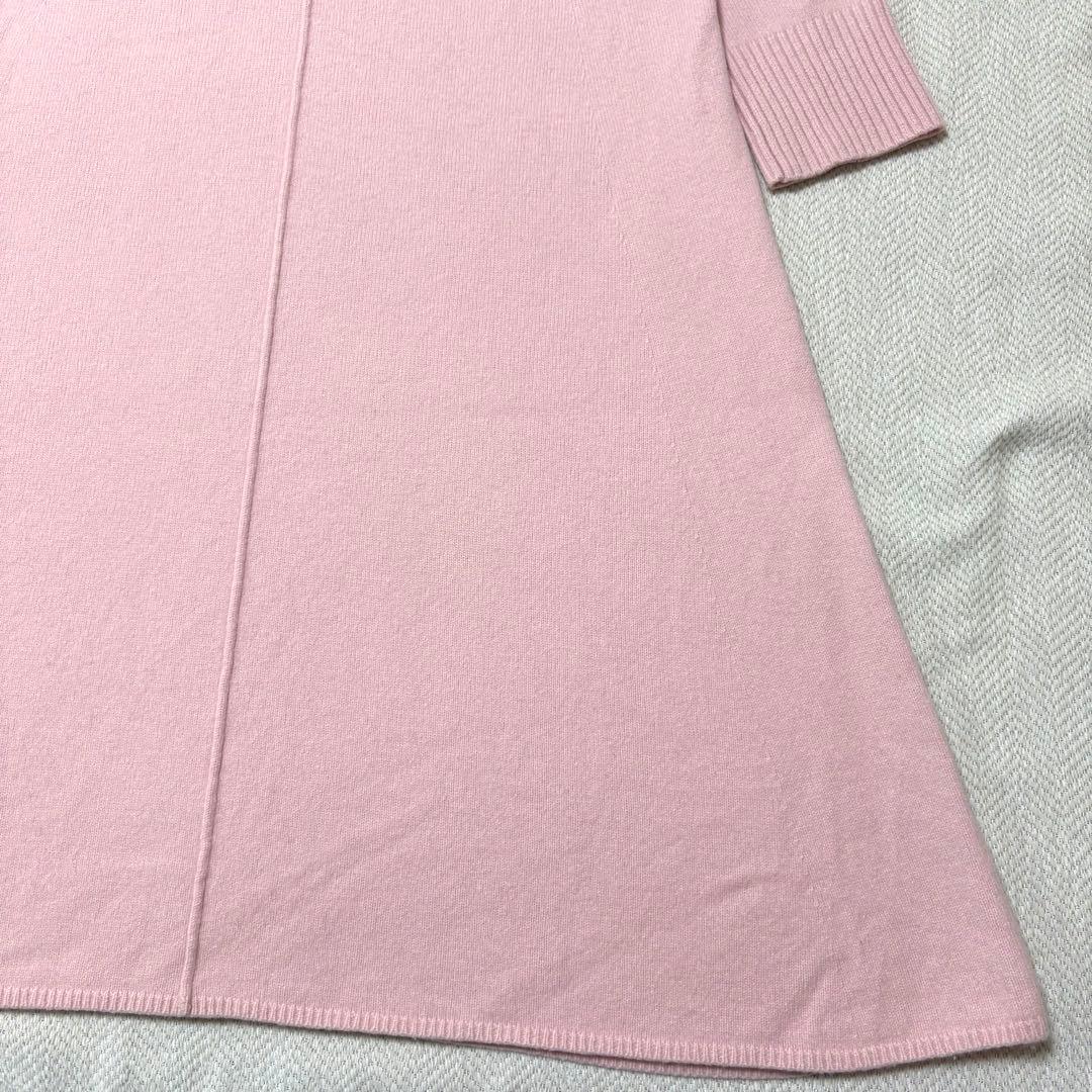 SEVEN TEN by MIHO KAWAHITO ニットワンピース ピンク