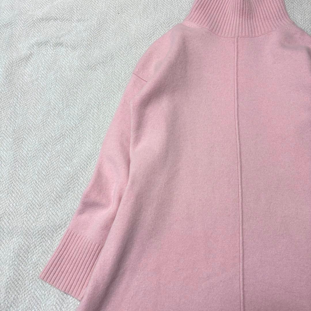 SEVEN TEN by MIHO KAWAHITO ニットワンピース ピンク