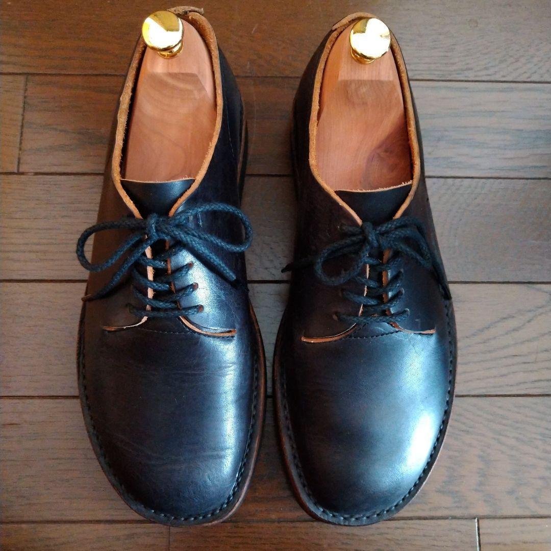 KOTOKA 一枚革ダービー ブラック 26.5