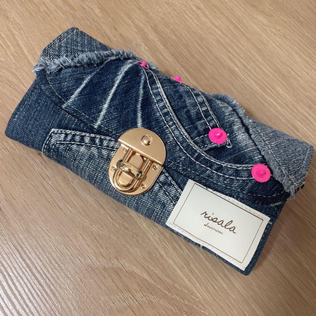 デニム リメイク　ウォレット