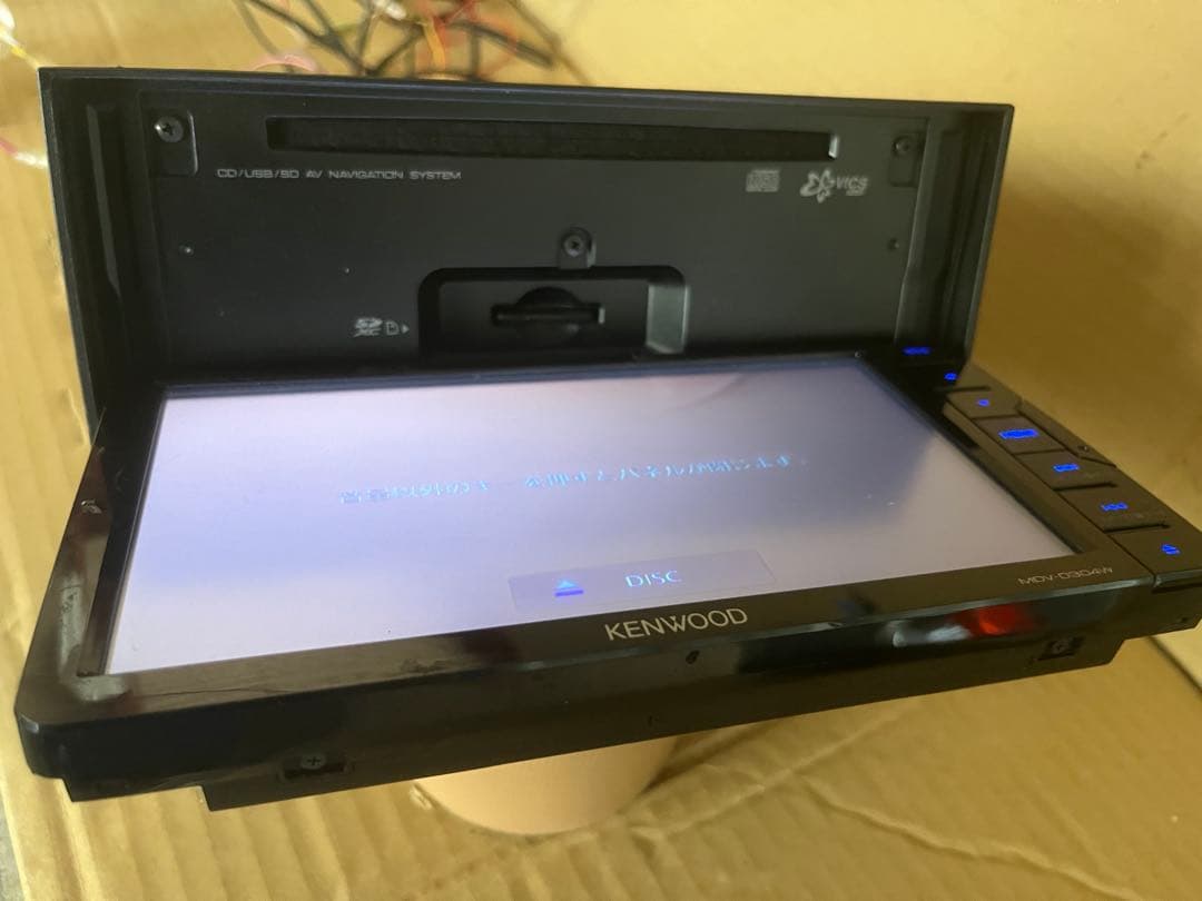 KENWOOD製　MDVーD304W