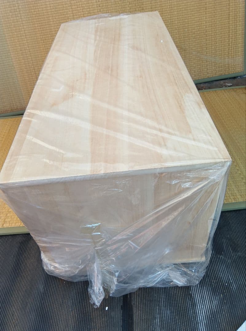 総桐衣装タンス　TSUDA 木製 3段衣装ケース　桐タンス