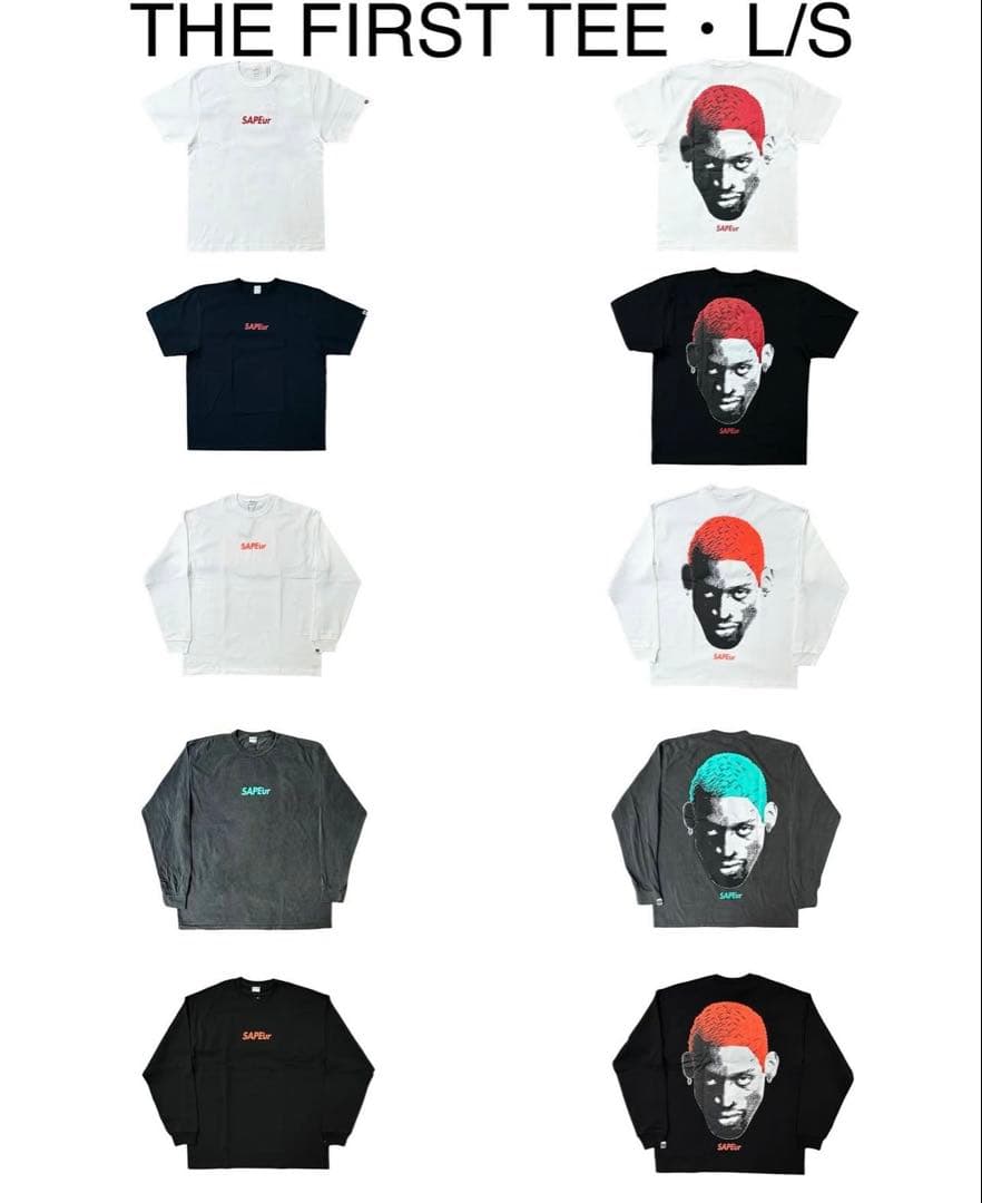 SAPEur 10thアニバーサリーアイテム　tee