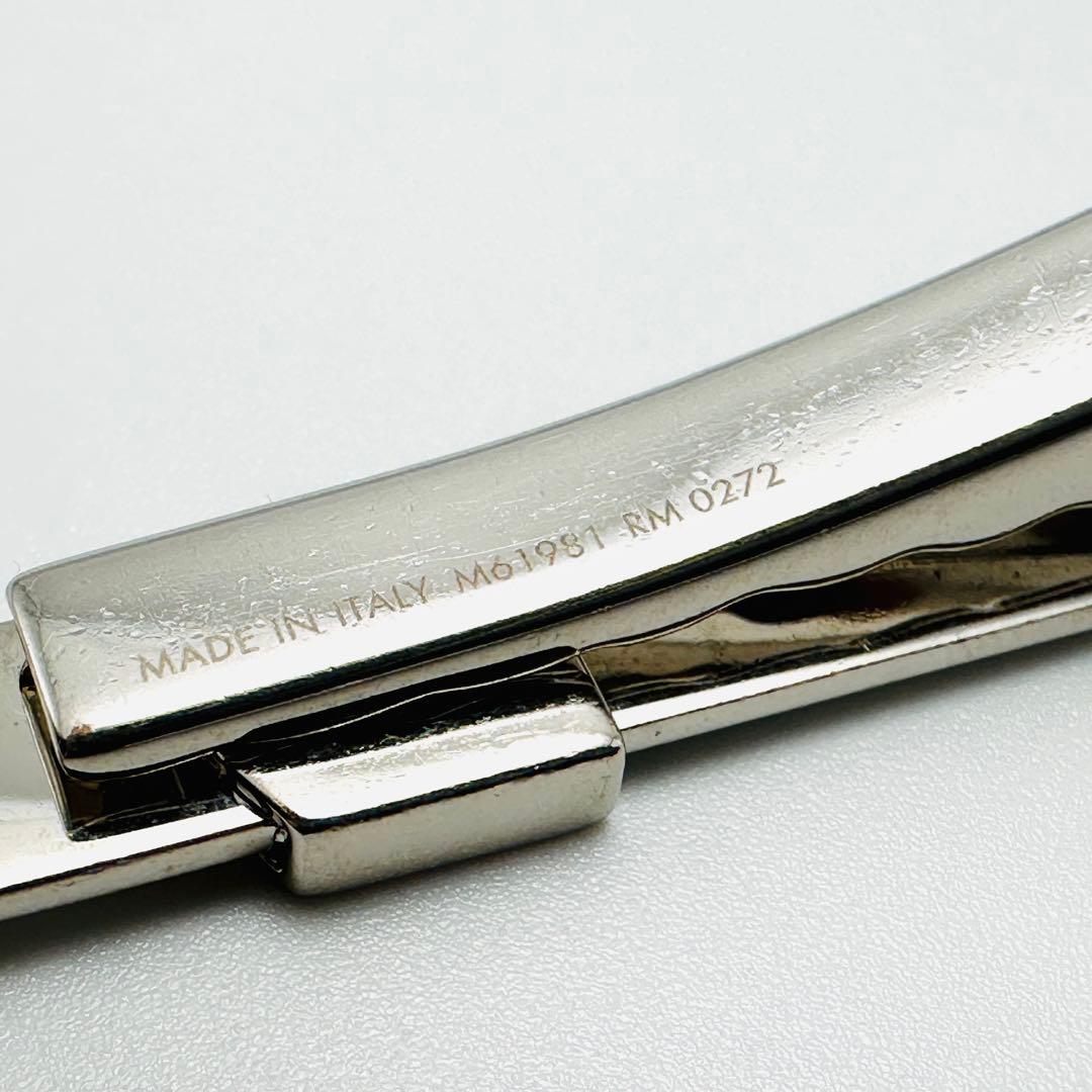 LOUIS VUITTON ネクタイピン　LVロゴ　シルバー　M61981