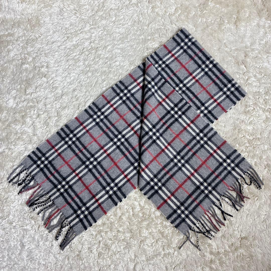 ✨Burberrys CASHMERE100% Novacheck scarf