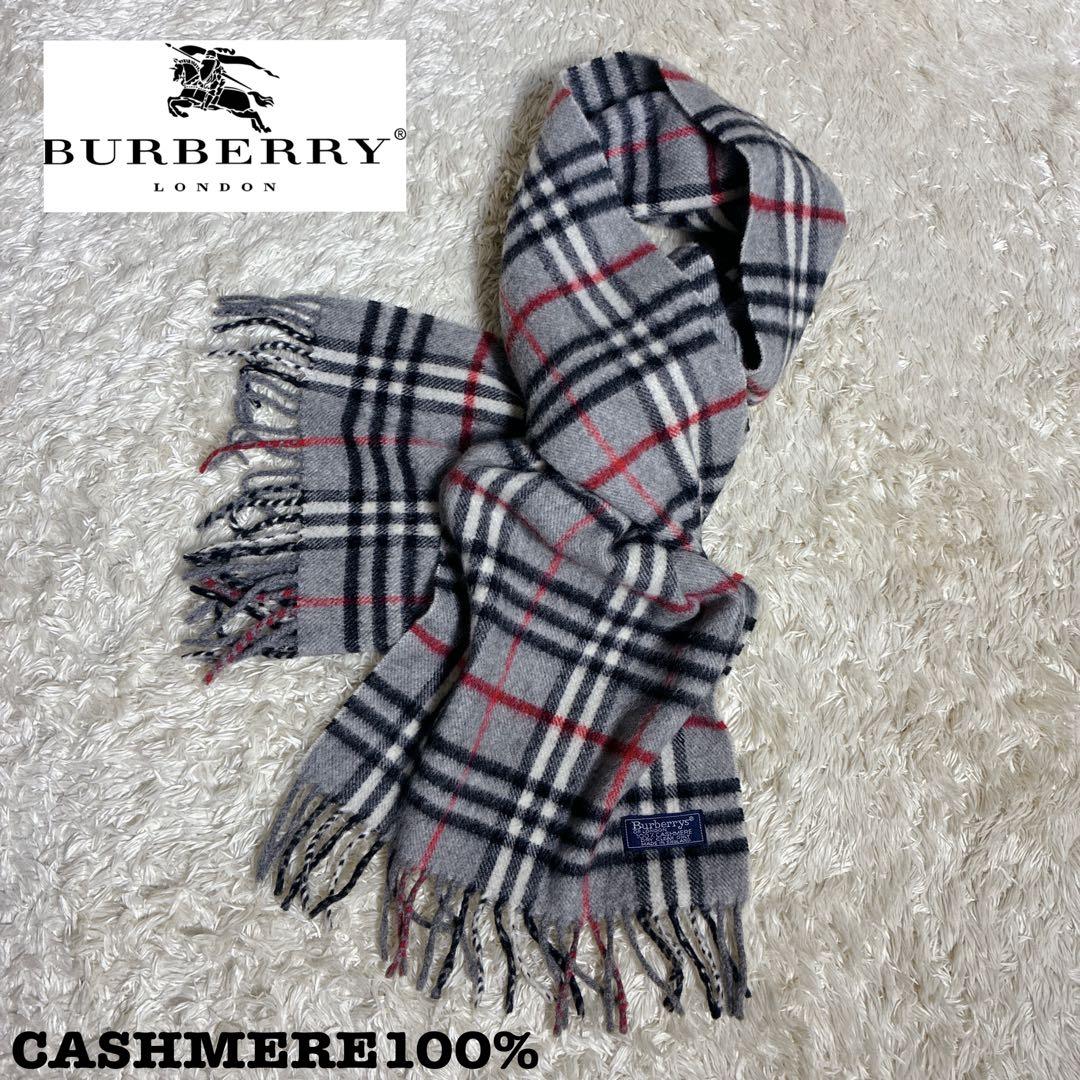 ✨Burberrys CASHMERE100% Novacheck scarf
