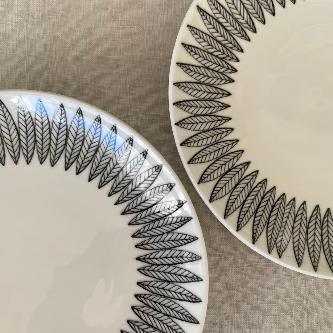 グスタフスベリ　リンドベリデザインsalixプレート皿2枚