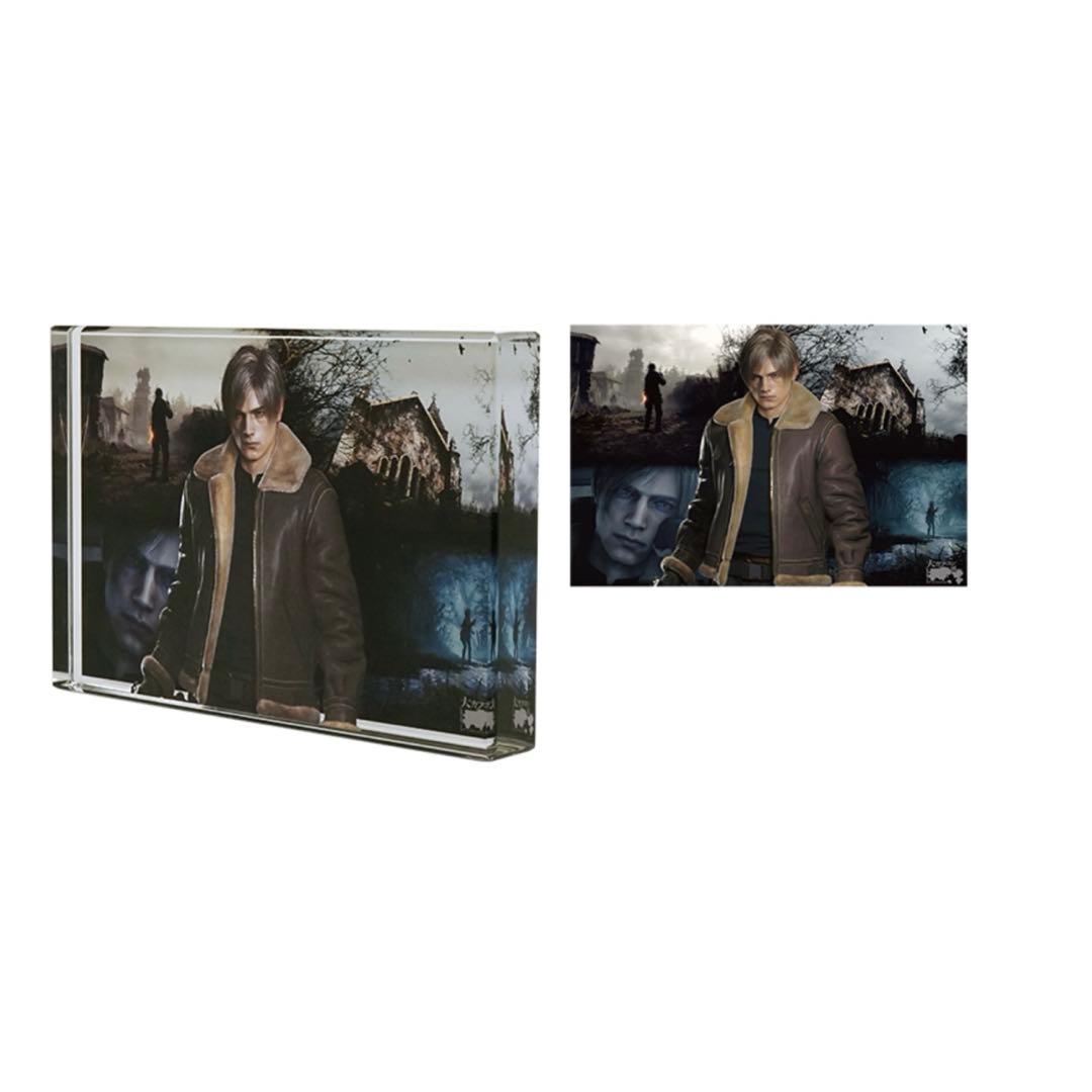 大カプコン展 アクリルブロック　レオン・S・ケネディ（バイオハザード）