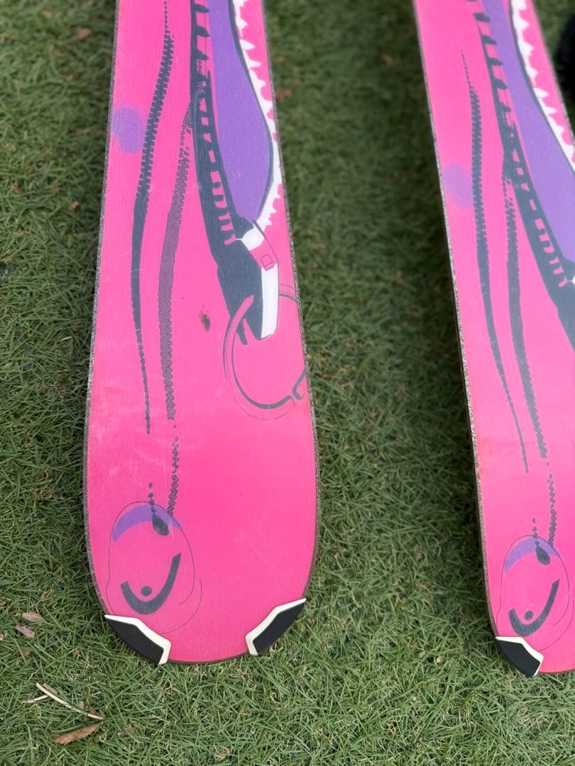 HEAD スキー板 155cm + LANGE Power77 ブーツ セット