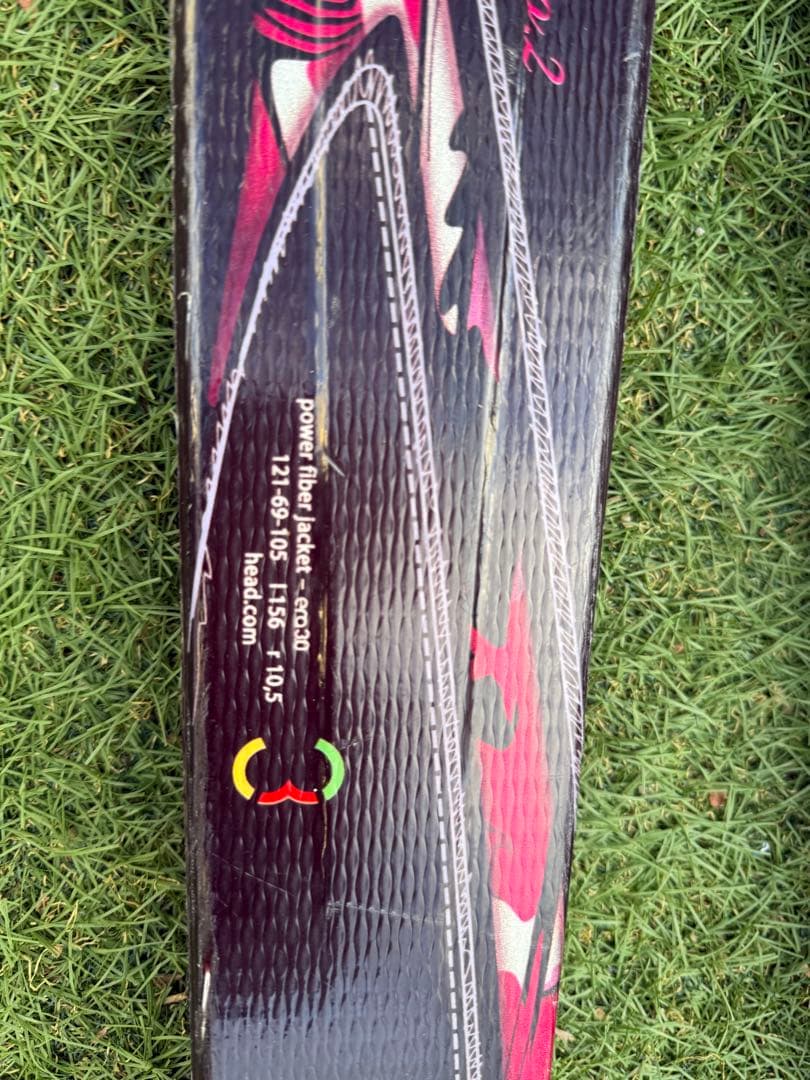 HEAD スキー板 155cm + LANGE Power77 ブーツ セット