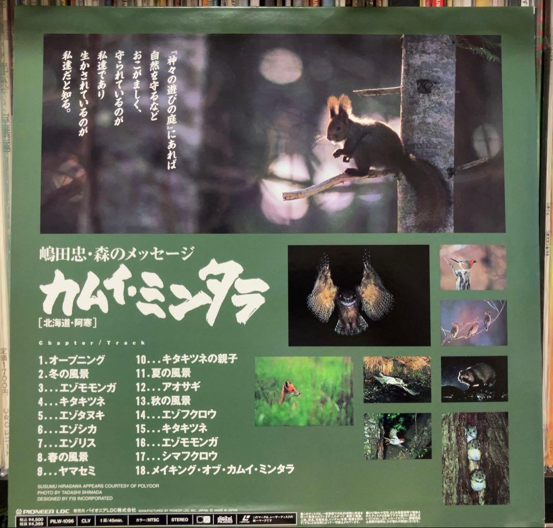 カムイ・ミンタラ　レーザーディスク新品同様　嶋田忠　平沢進