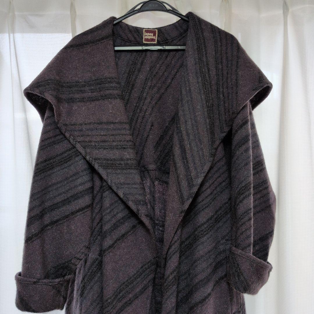 イッセイミヤケ　80年代初めヴィンテージ ウール100% コート