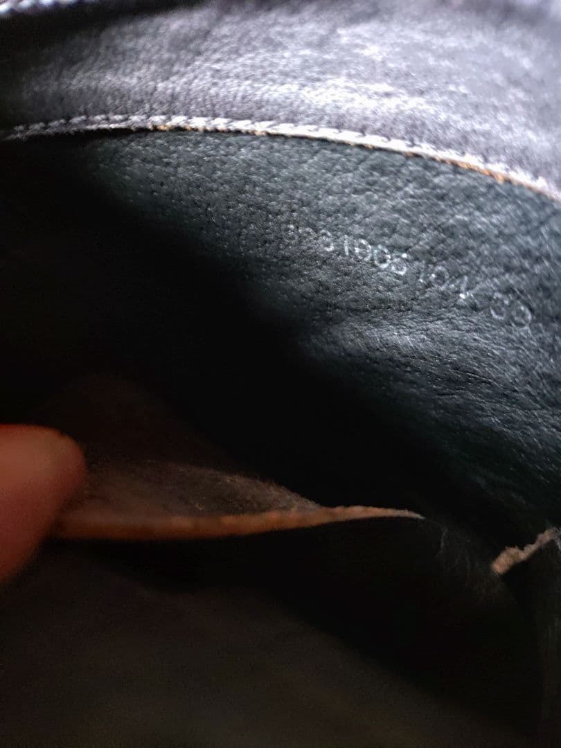 アルフレッドバニスター　ミリタリーブーツ 黒色