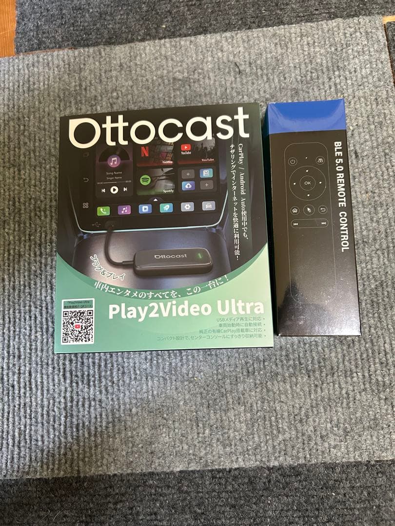 Ottocast Play2Video Ultra リモコン付
