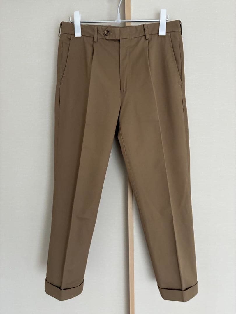 【着用1回】BEAMS PLUS別注 BARRY BRICKENチノパン［33］