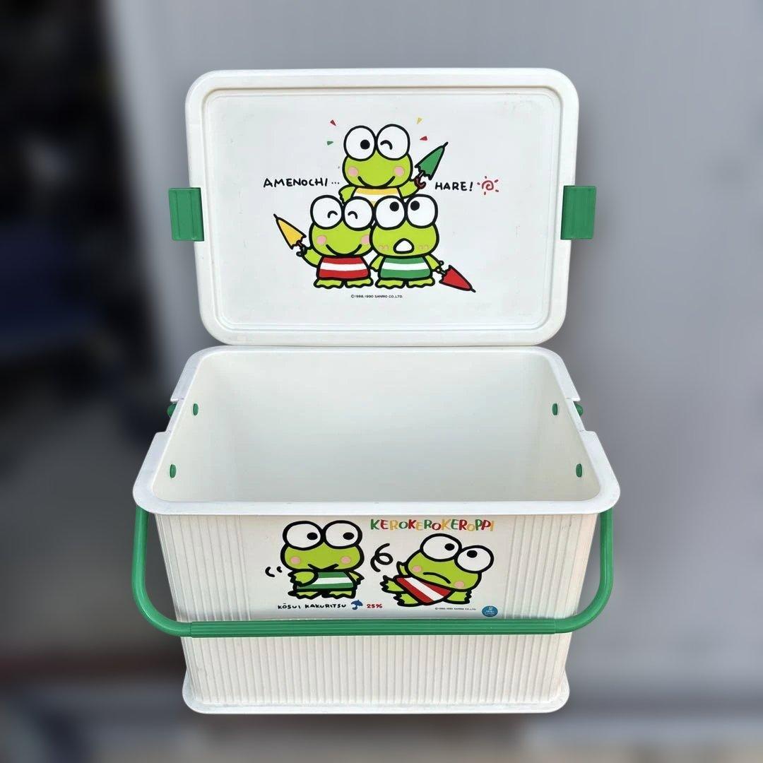 レトロ　けろけろけろっぴ　　収納ケース