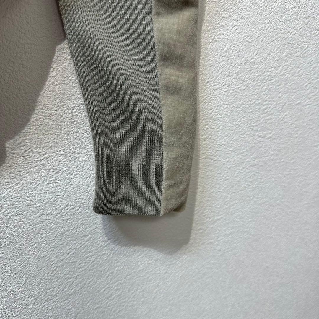 希少 リックオウエンス 上質 ベロア ニット ドッキング テーラードジャケット