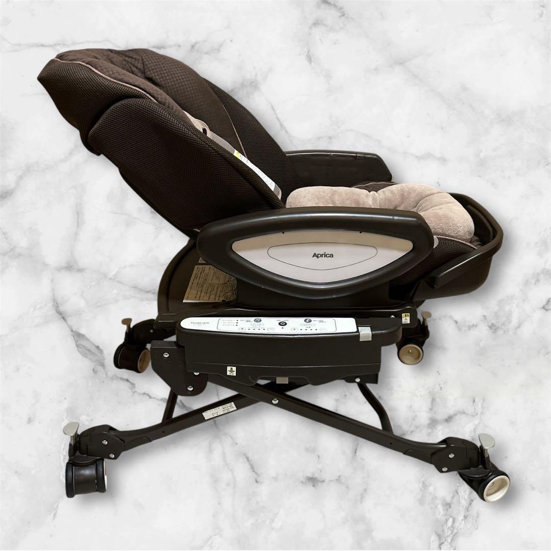 【美品】アップリカ ユラリズム オートプラス DX 電動 抱っこ乗せ替 ベビー