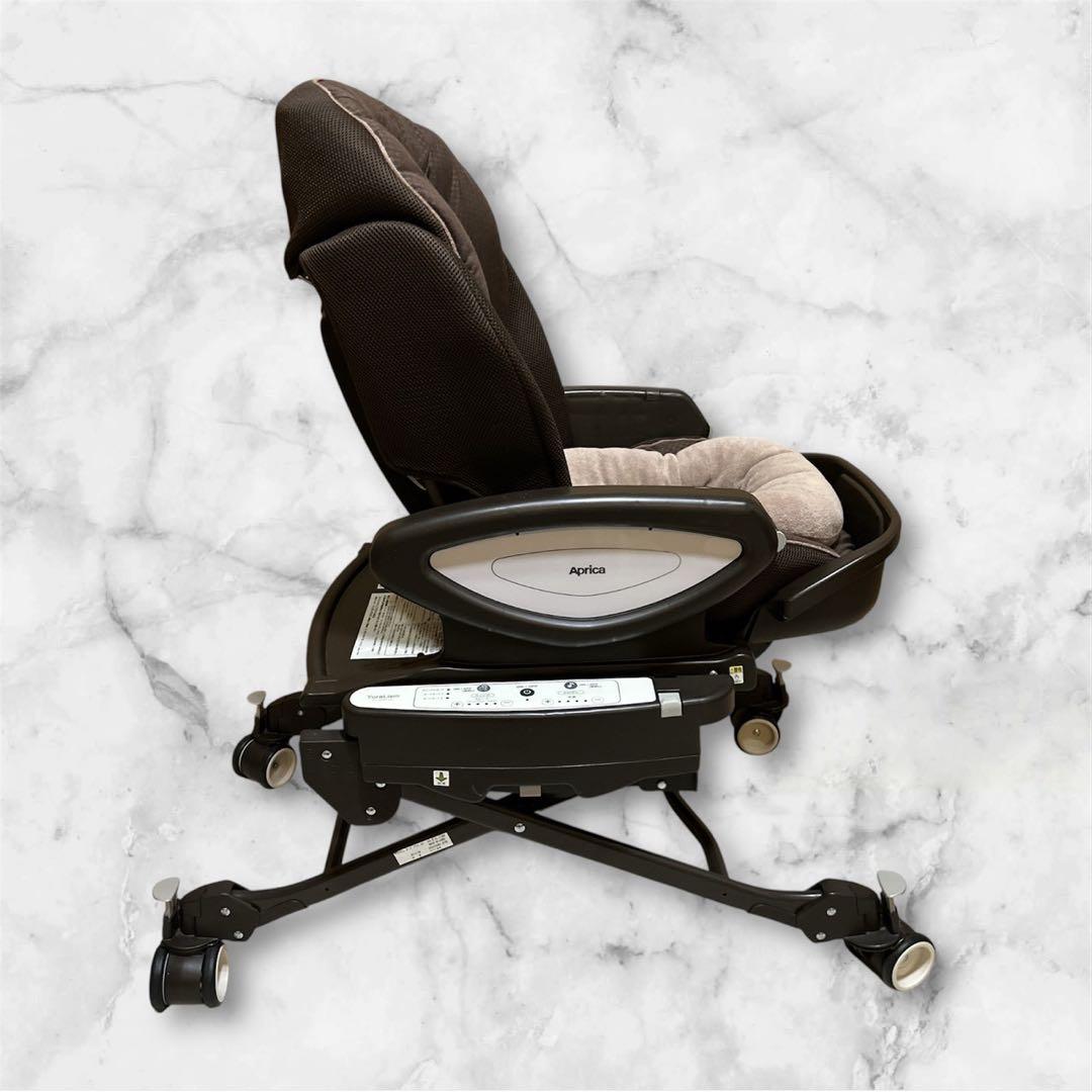 【美品】アップリカ ユラリズム オートプラス DX 電動 抱っこ乗せ替 ベビー