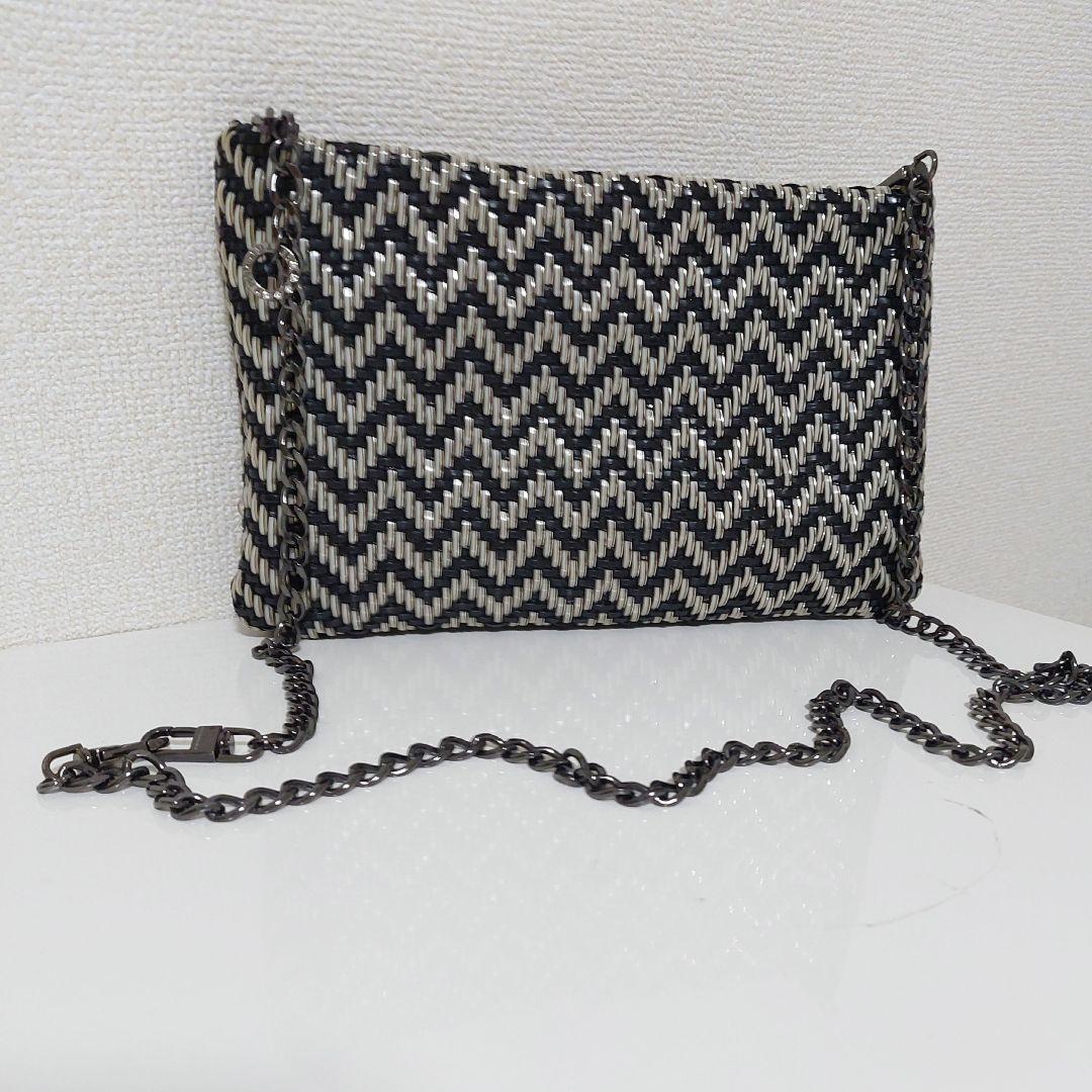 アンテプリマ レテコンワイヤー スモール ヘリンボーン バッグ