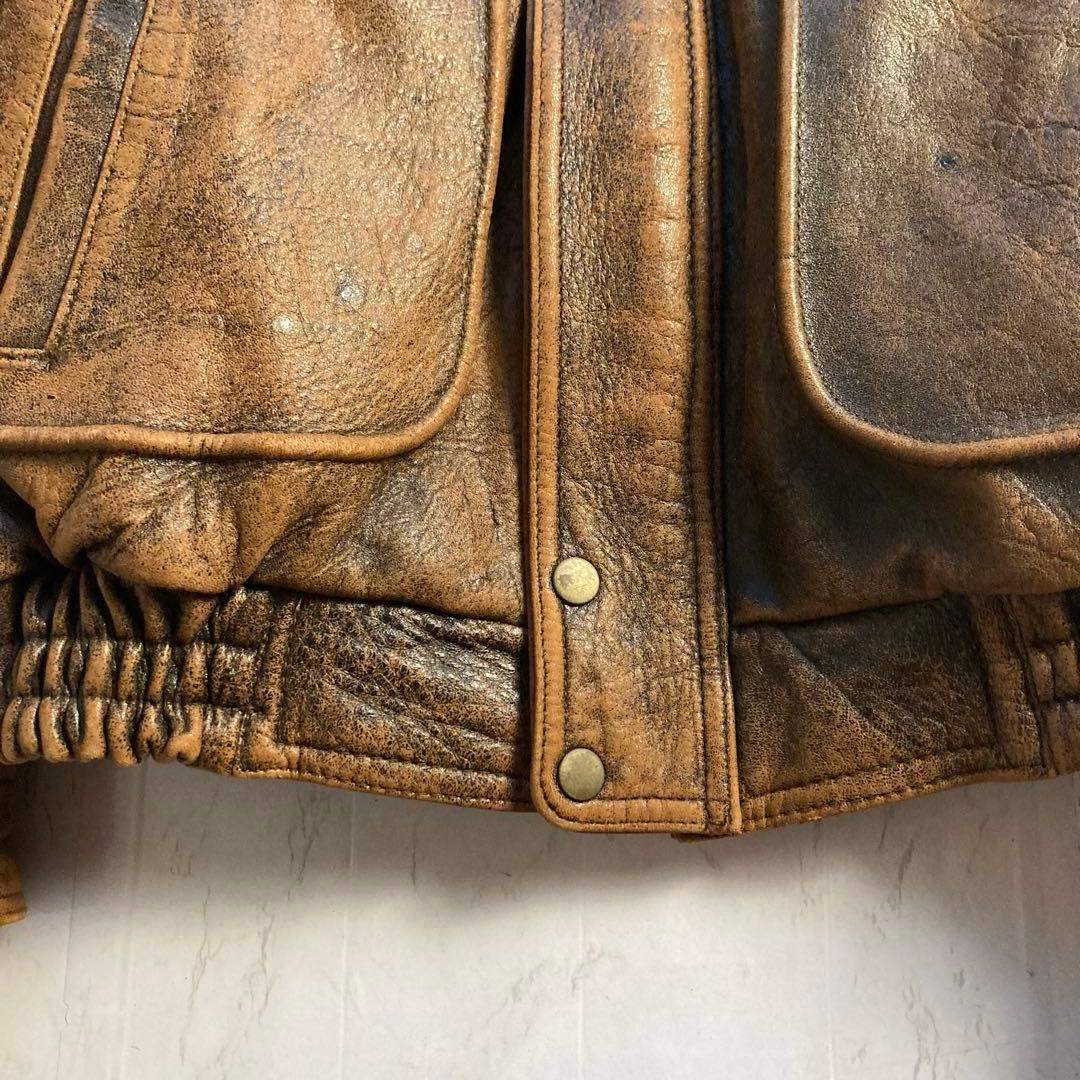 マ*ラ様 90s vintage フライトジャケット　G1 A2 シープスキン