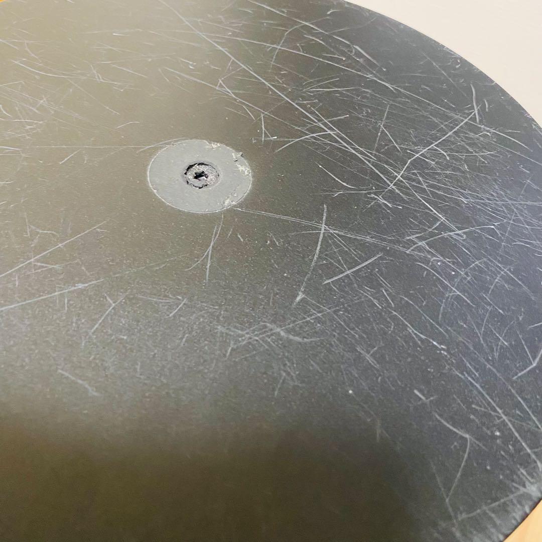 【美品】　クリア　ガラス天板　モダン　スタイリッシュ　サイドテーブル　あずま工芸