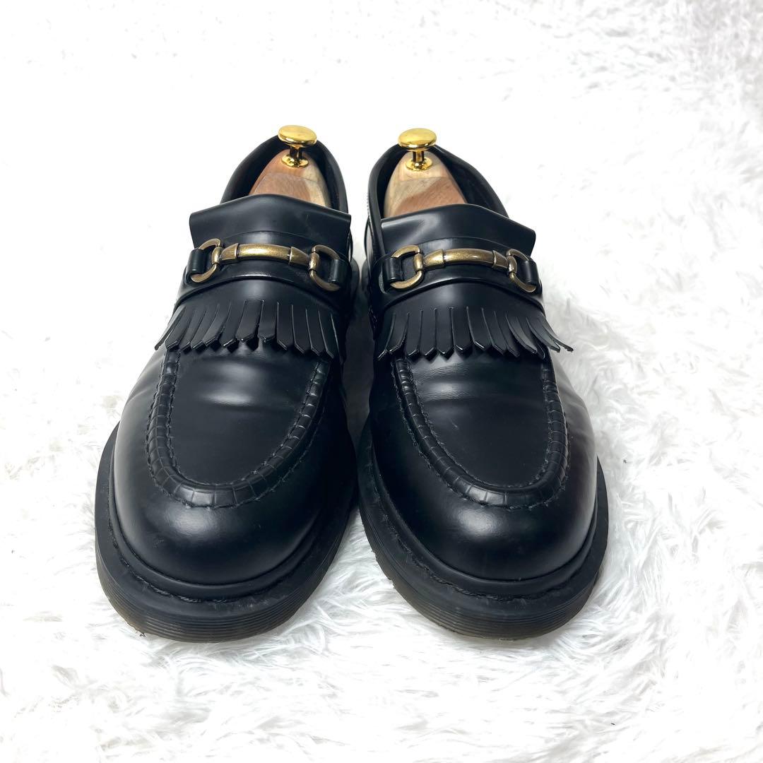 【美品】ドクターマーチン エイドリアン タッセル ビット ローファー 28cm