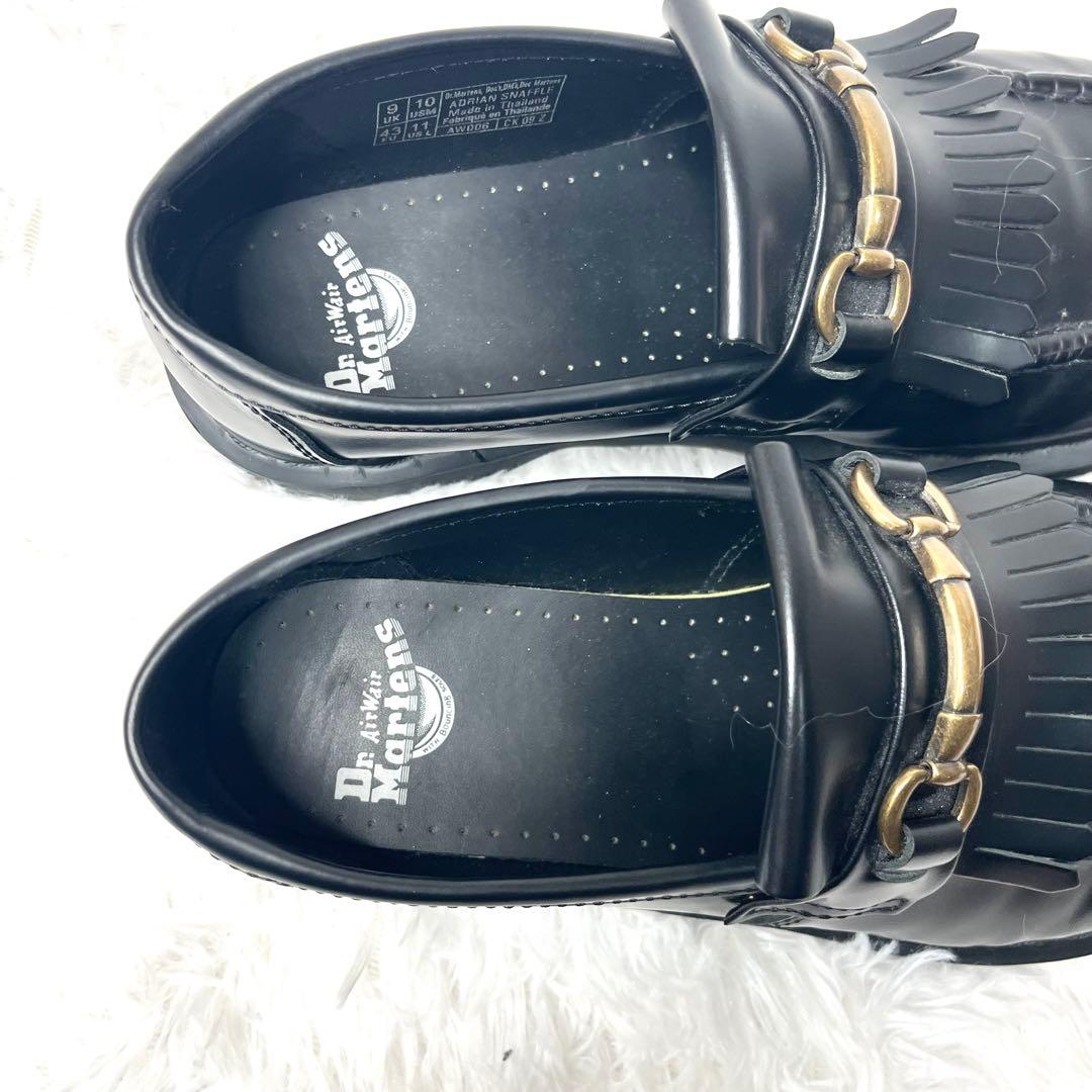 【美品】ドクターマーチン エイドリアン タッセル ビット ローファー 28cm