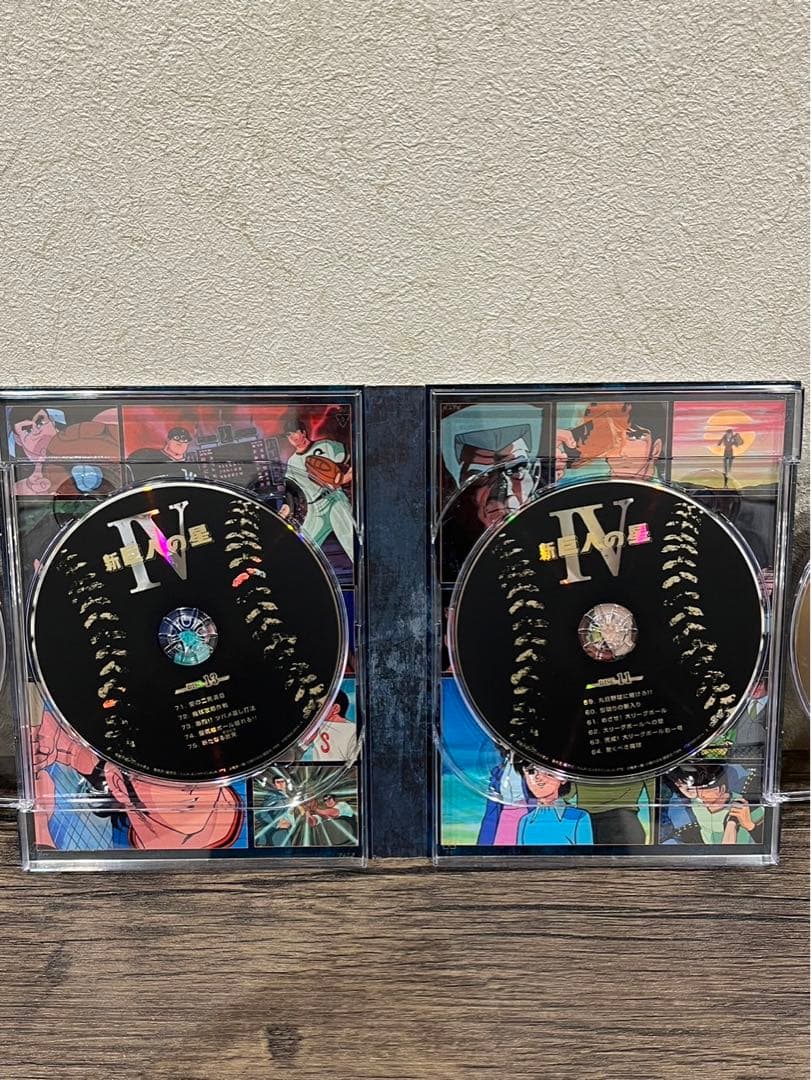 【送料込み】新巨人の星Ⅰ・Ⅳ DVD