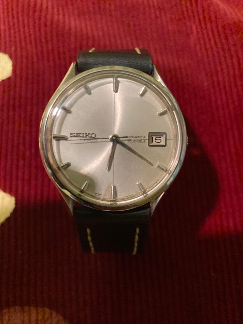 美品 セイコー マチックR カレンダー ダイヤショック8305-1010 イルカ