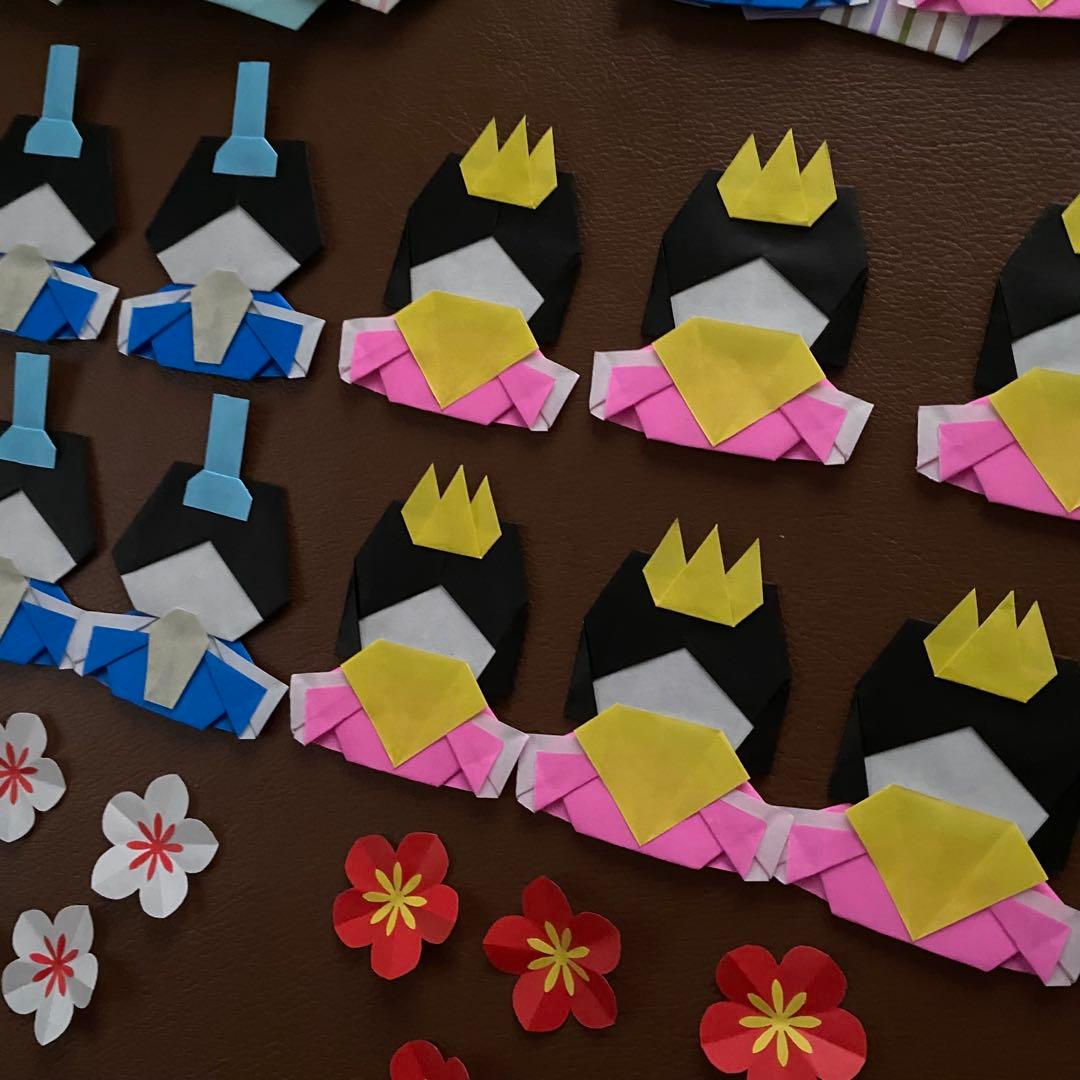 専用　ひな祭り　3月　制作キット　8個　折り紙　壁面飾り　飾り　ハンドメイド