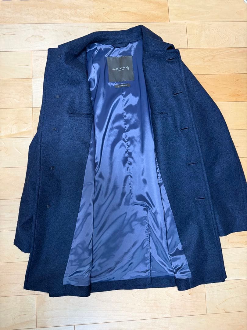 マッキントッシュロンドン【FLEX JERSEY】ツイードシングルコート