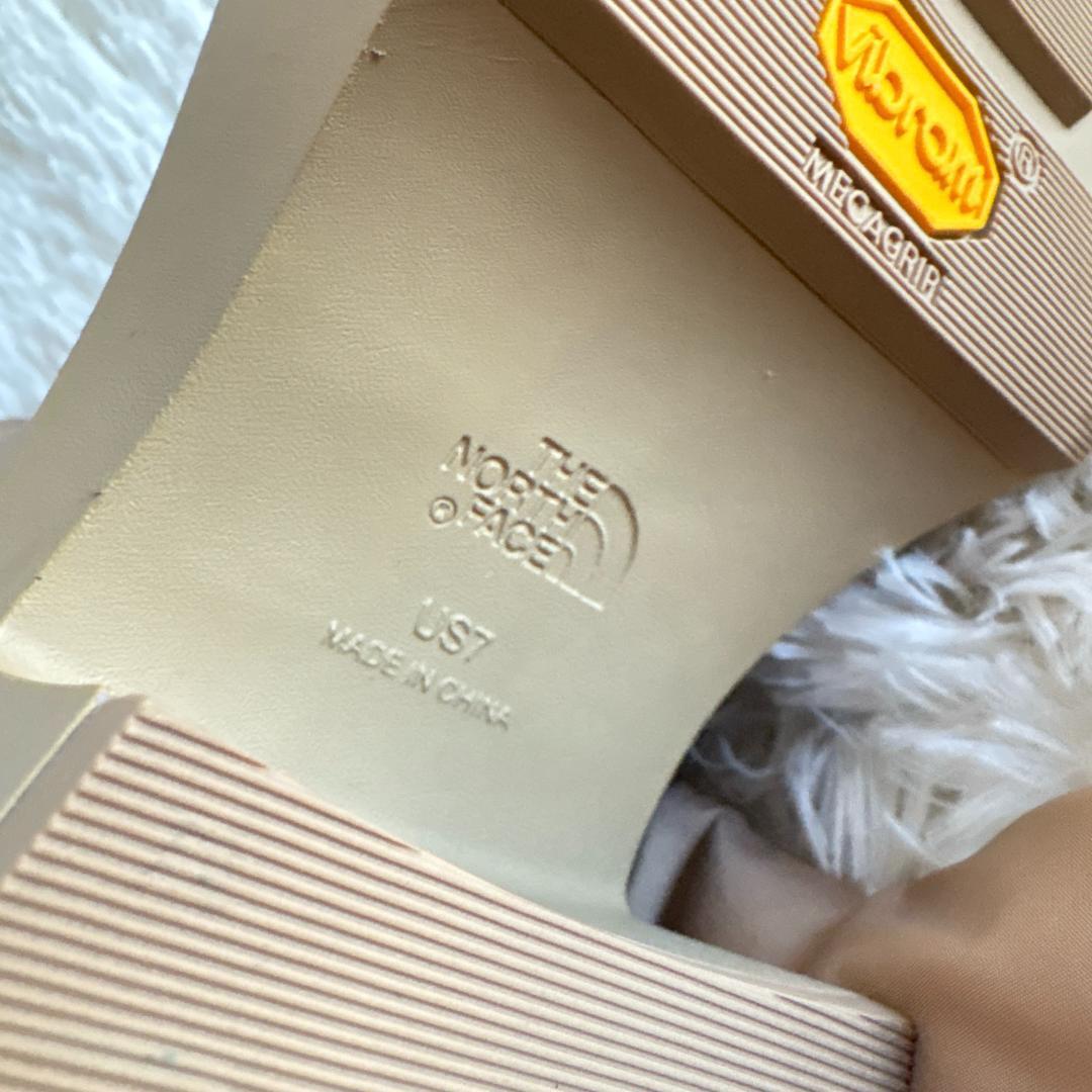 新品未使用☆ ノースフェイス ショートブーツ キルティング ベージュ