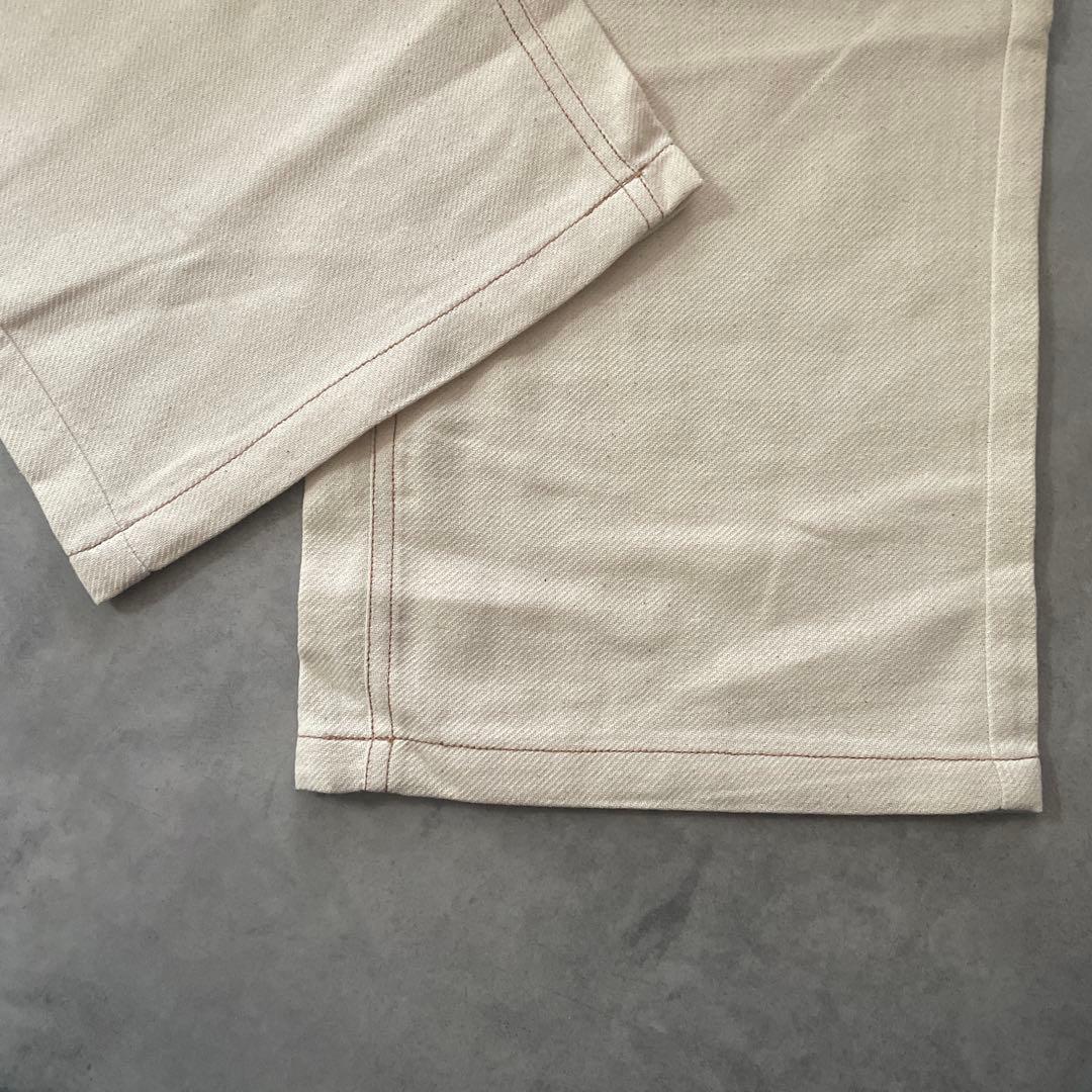 新品タグ SeaRoomlynn ステッチ サロペット オーバーオール ホワイト