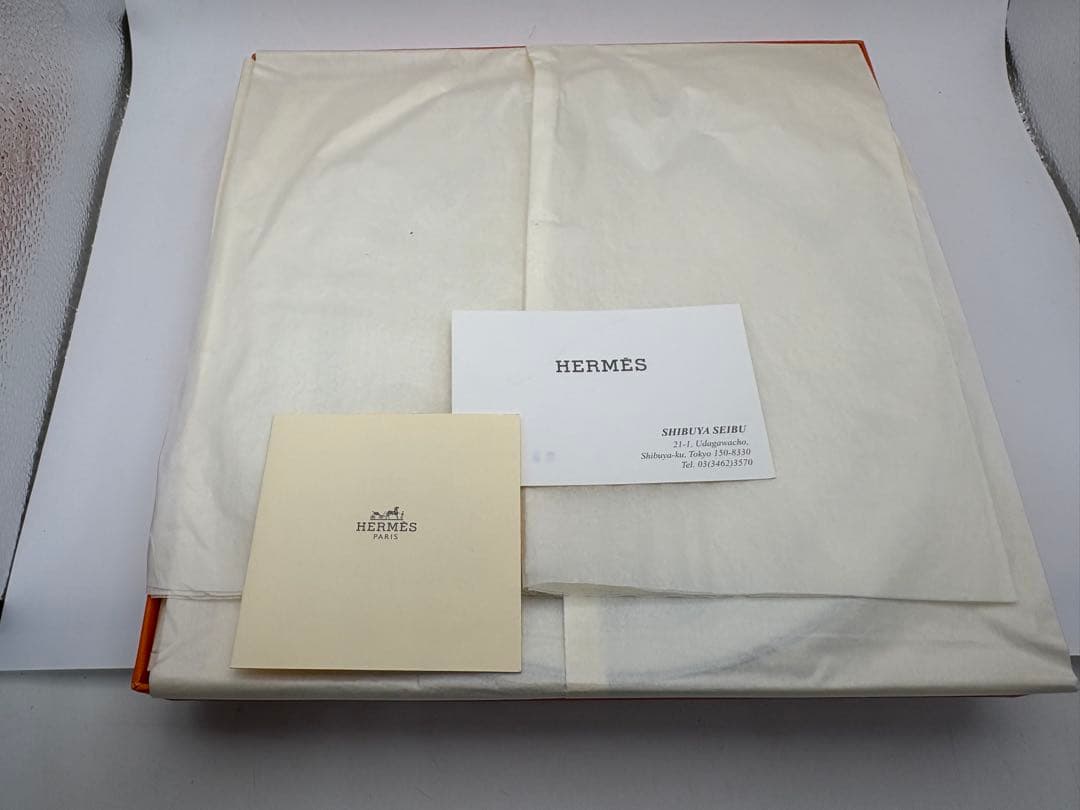 【極美品】HERMÈS シェーヌダンクル ブルー 約22cm箱付き 希少