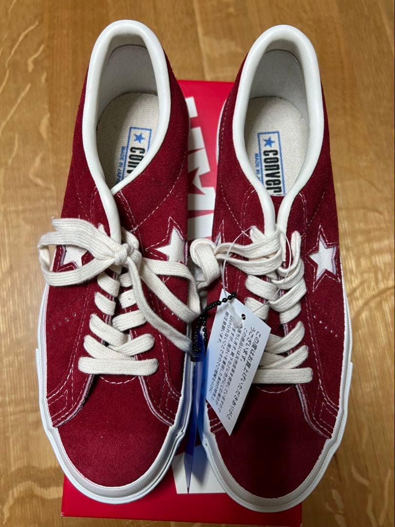 靴 converse ONE STAR J VTG RED