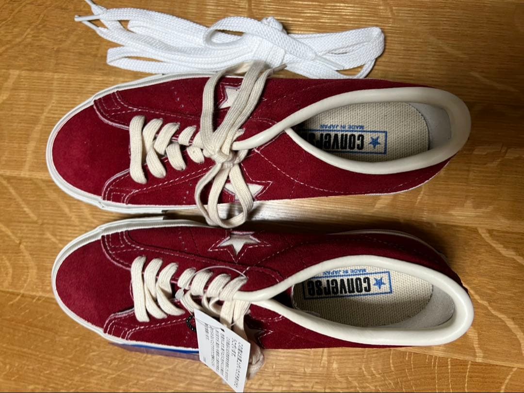 靴 converse ONE STAR J VTG RED