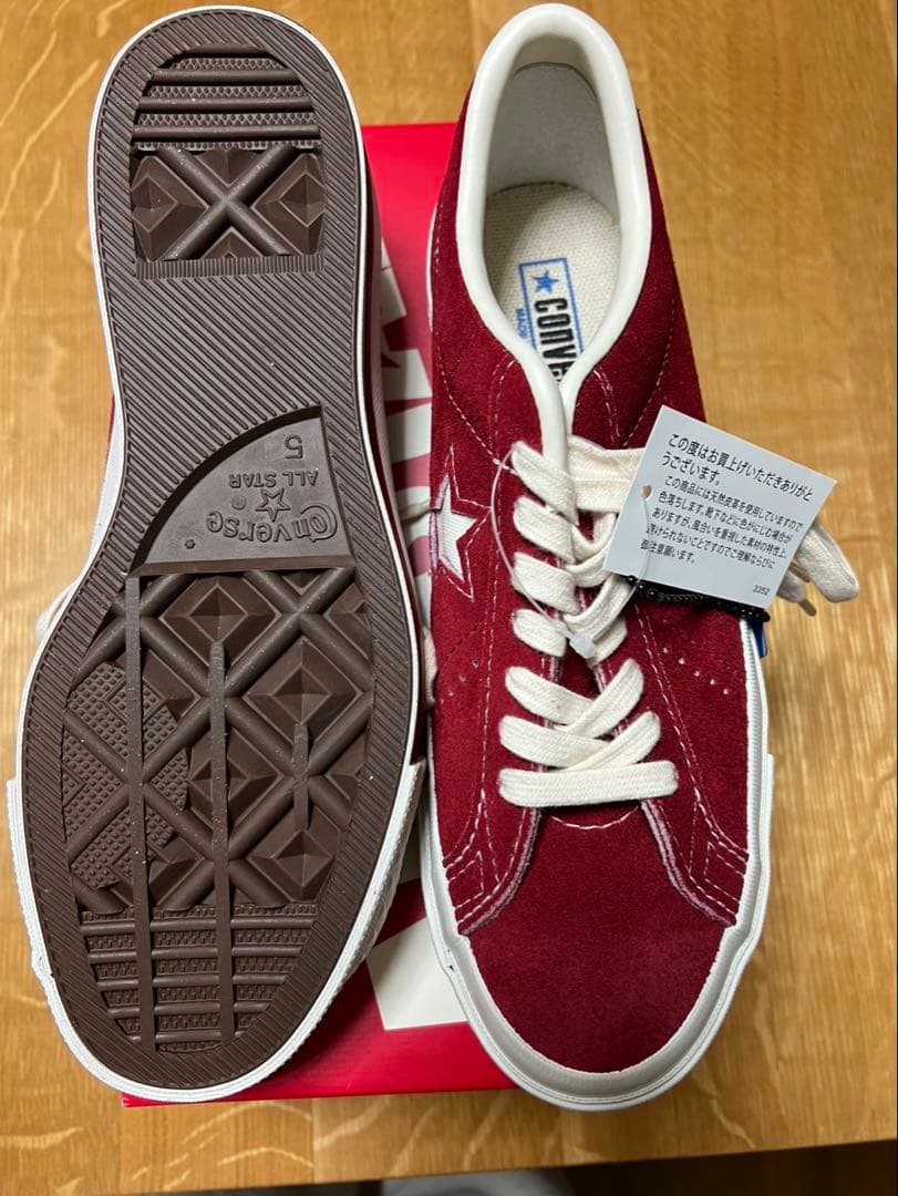靴 converse ONE STAR J VTG RED