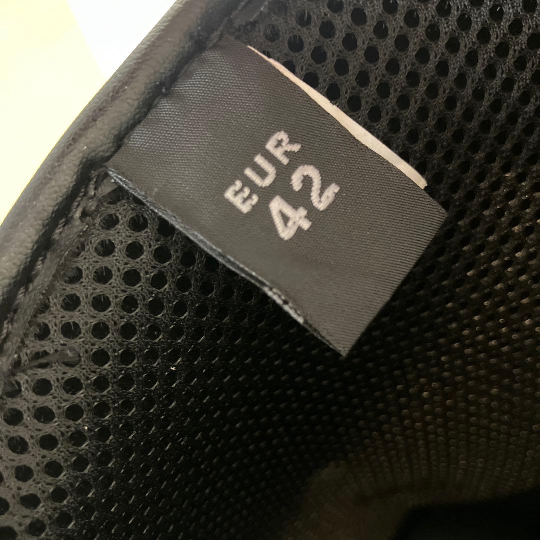 BERIK バイクブーツ ホワイト/ブラック　27センチ