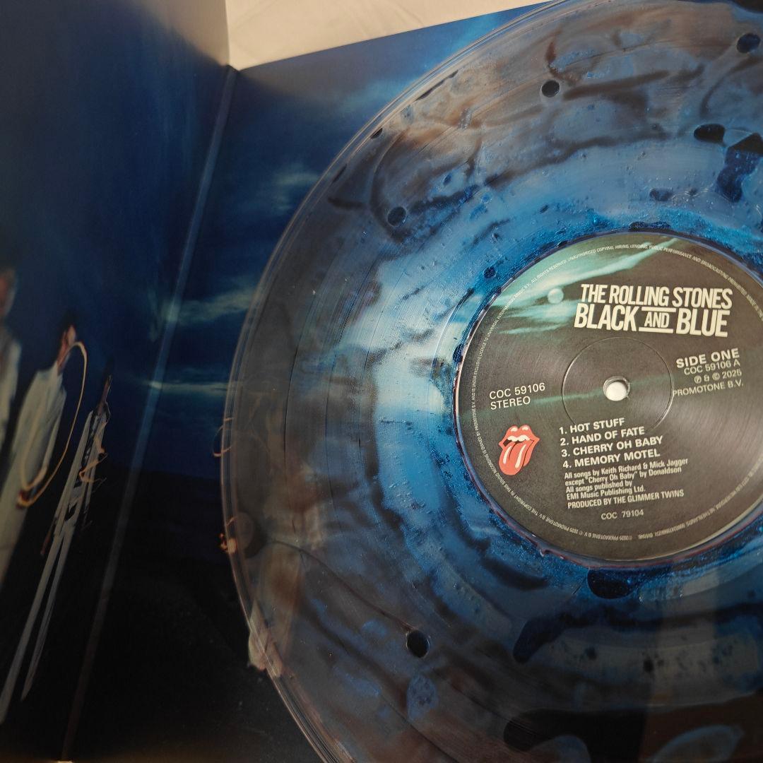 「限定」The Rolling Stones Black and Blue LP