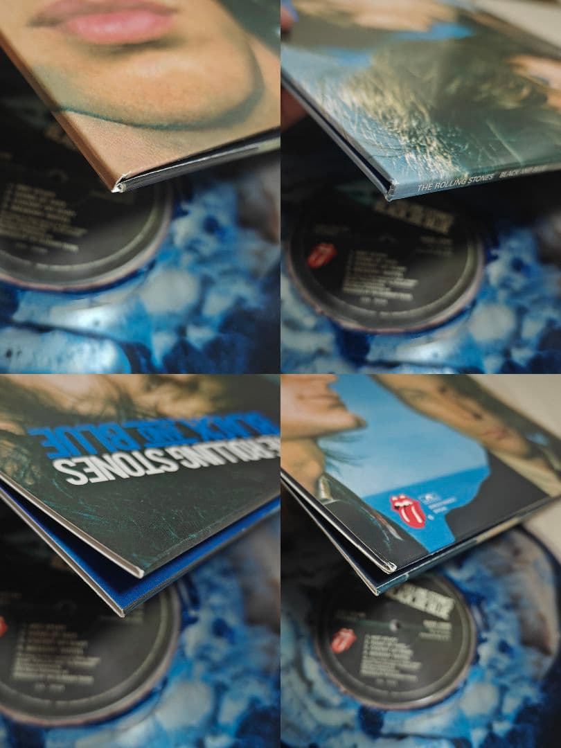 「限定」The Rolling Stones Black and Blue LP