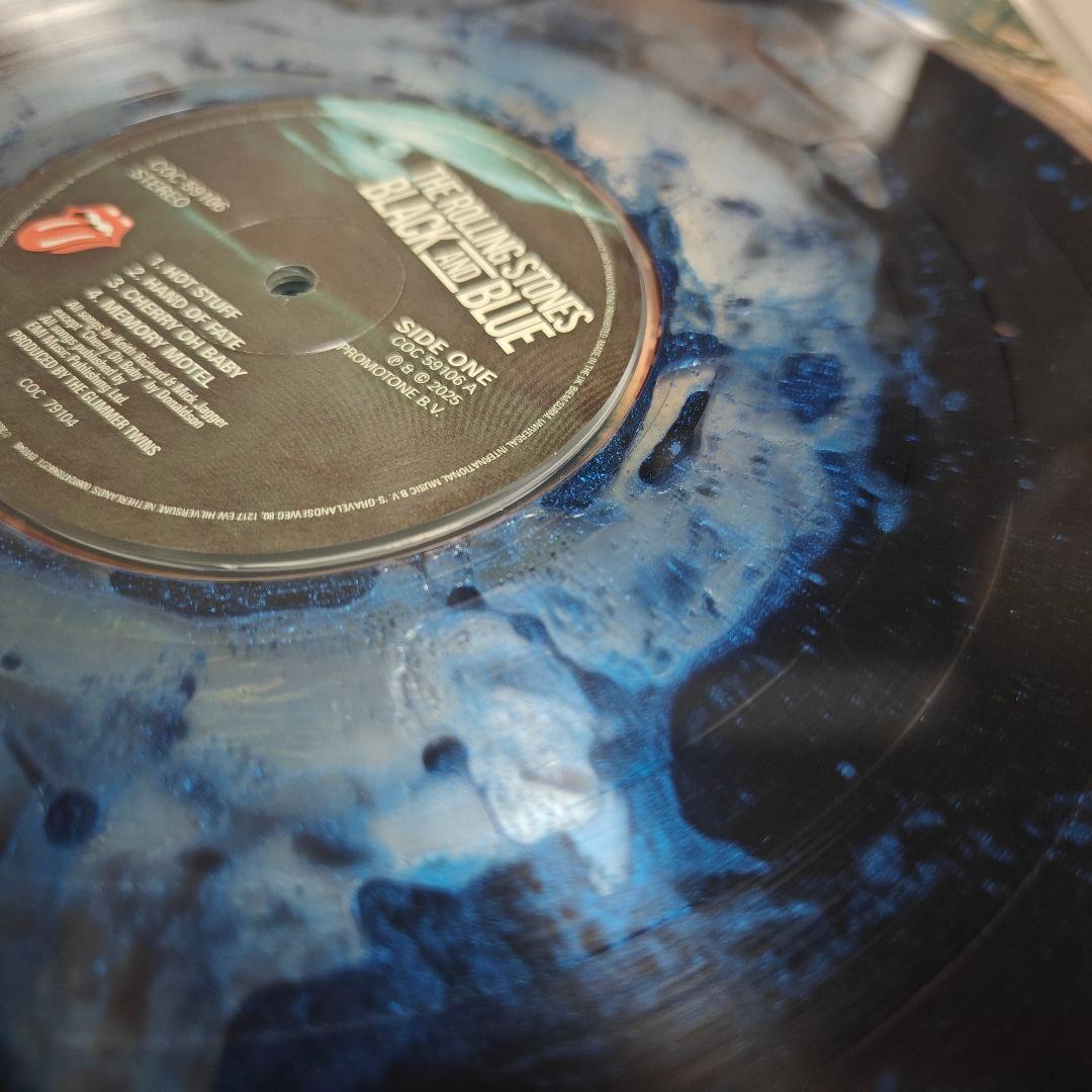 「限定」The Rolling Stones Black and Blue LP