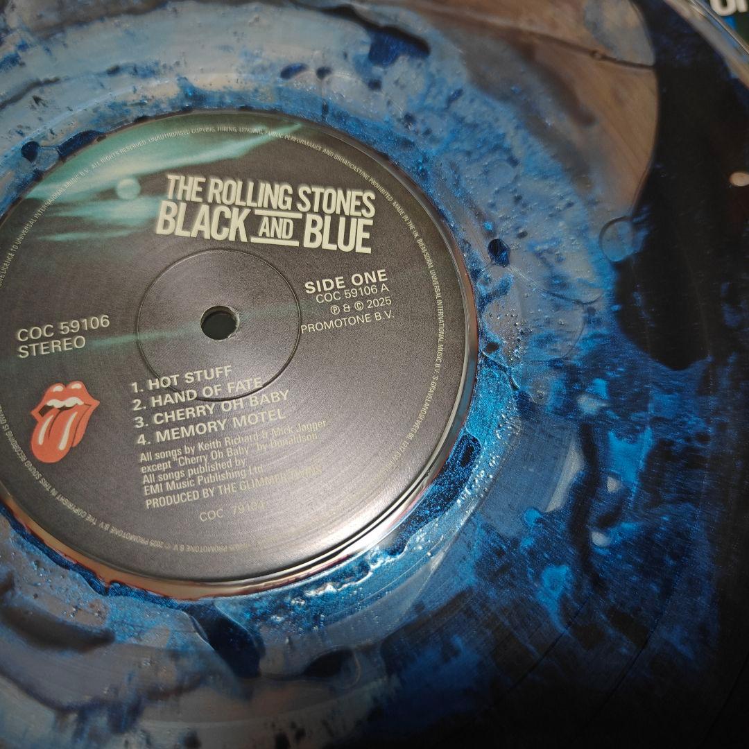 「限定」The Rolling Stones Black and Blue LP